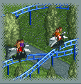 Single-Rail Roller Coaster