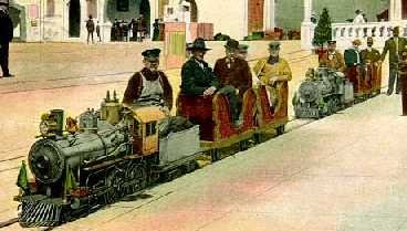 Miniature Railrod, Dreamland, Coney Island NY